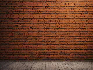  Old orange brick wall for a vintage style background.