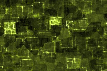Poster - amazing artistic lime hi-tech optic light computer graphics background texture illustration