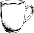 Cup cliparat design illustration