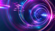 glowing Neon Color Futuristic abstract Background