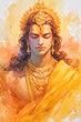 Lord Rama, Shri Ram, artwork, Hinduism Spirituality