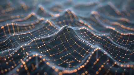 A sophisticated deep learning neural network, analyzing massive datasets and generating insights and predictions for business intelligence, market analysis, and decision support systems.