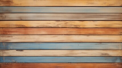 Poster - wooden background