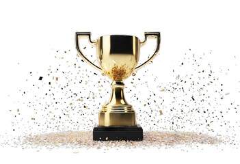 gold trophy cup