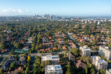 Wall Mural - the new south wales northern sydney suburb of chatswood.