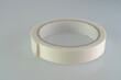 White adhesive double-sided tape on white background.