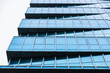Glass facade Modern building Geometric pattern Architecture details 