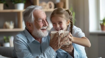 Canvas Print - The Joy of Generational Bonding