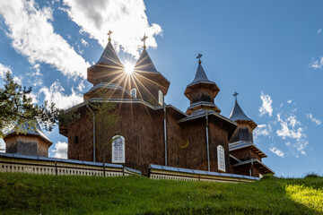 Wall Mural - The Church of Botos in Romania