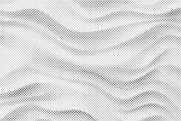 Poster - Background with squares halftone dots. Halftone vector background. Monochrome halftone pattern. Abstract geometric dots background. Pop Art comic background for website, card, poster.