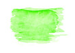 Green abstract background in watercolor style