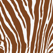 Vector brown zebra print pattern animal seamless. Zebra skin abstract for printing, cutting, crafts, stickers, web, cover, cover page, wallpaper and more.