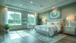 In a healthcare design project interior designers create healing environments that prioritize patient comfort