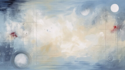 Wall Mural - background of the planet in the sky, dark and light tones in art work , astrology background in the 
