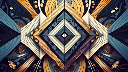 Poster - An Abstract pattern background