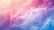 Whimsical Clouds In Pastel Pink And Blue Hues. Abstract gradient wallpaper. Serene minimalist backdrop for clean design layouts. AI Generated