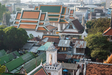 Canvas Print - THAILAND BANGKOK BANGLAMPHU WAT RATCHANATDARAM WORAWIHAN