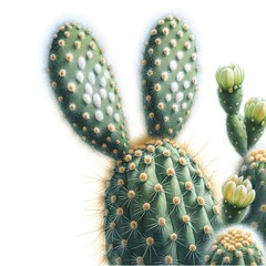 Sticker - cactus on white