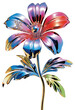 © Rawpixel.com - PNG Chrome material flower art petal plant