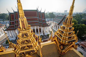 Wall Mural - THAILAND BANGKOK BANGLAMPHU WAT RATCHANATDARAM WORAWIHAN