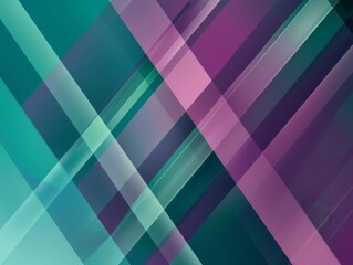 Wall Mural - Abstract background with horizontal lines and diagonal corners