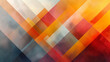 Overlapping geometric shapes in autumn hues, modern abstract art for creative workspace decorgradient scheme