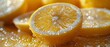 Sliced Lemon Dew - Essence of Citrus Minimalism. Concept Citrus Photography, Lemon Slices, Minimalist Art, Dewy Citrus, Fresh Fruit Aesthetic