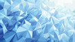 Light BLUE vector low poly cover with a diamond. Abstr
