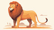 Lion as a motivational speaker inspiration leadership
