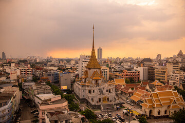 Canvas Print - THAILAND BANGKOK CHINA TOWN WAT TRAIMIT