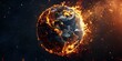 Fiery Planet A Dire Warning of Environmental Destruction Fueled by Unchecked Industry and Financial Greed