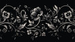 Gothic Floral Tapestries gothic style tapestry design