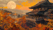  Kiyomizu Temple Autumn Moon