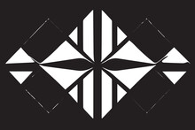 Black And White Symmetrical Textures: Circular, Square, Rectangular, Smooth, And Beautiful Irregular Patterns. 🖤⚪