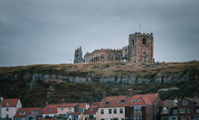 Old Castle On Hill Whitby