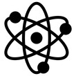 science icon, simple vector design