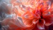 Focus on the fluttering petals of a blooming flower as a gentle breeze sweeps through, creating a delicate blur of color and texture. Each petal seems to tremble with the subtle motion of the air.
