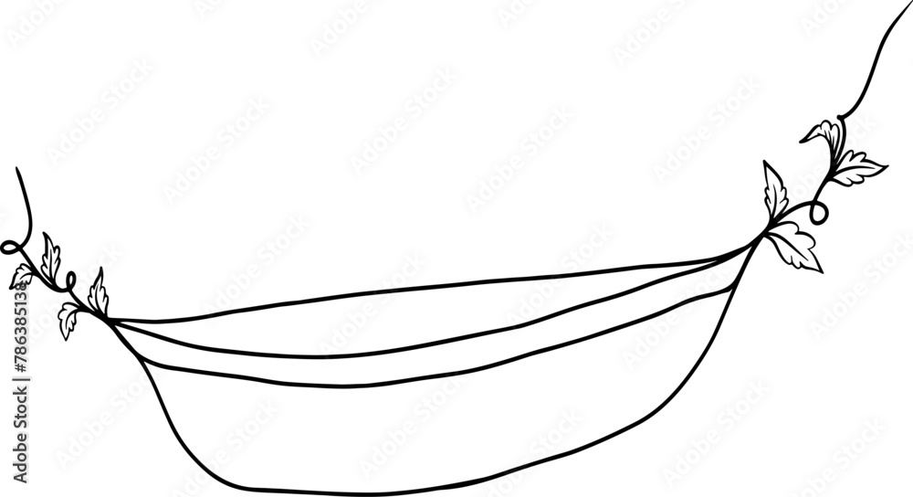 Continuous line drawing of Rowing boat on transparent background ...