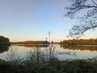 Der Wolfssee an der Sechs-Seen-Platte in Duisburg im Frühling