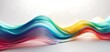 Colorful 3d flow wave abstract background. 