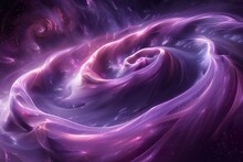 An Abstract Purple Background With A Bright Purple Swirl