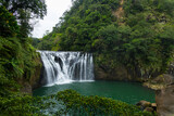 Fototapeta Kosmos - Shifen Waterfall in Pingxi District at Taiwan