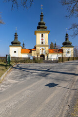 Sticker - Loreta in Stary Hroznatov near Cheb, Western Bohemia, Czech Republic