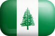 Norfolk Island Official National Flag Isolated 3D Glossy Rounded Icon