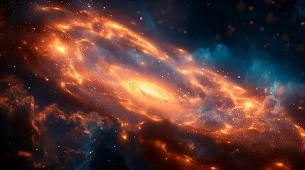 Wall Mural - sun and space