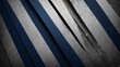 Navy blue and silver grunge stripes abstract banner design. Geometric tech vector background with vintage wall texture.