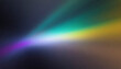 Abstract spectrum light beam on grainy texture