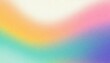 Pastel rainbow gradient with grain texture