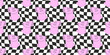 Classic greek statue cartoon seamless pattern. Retro checkered pink vapor wave background texture. Trendy wavy checker board ancient museum doodle wallpaper.	