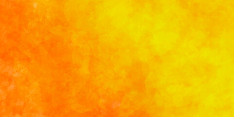 abstract orange and yellow fantasy watercolor background texture .splash acrylic color background .b